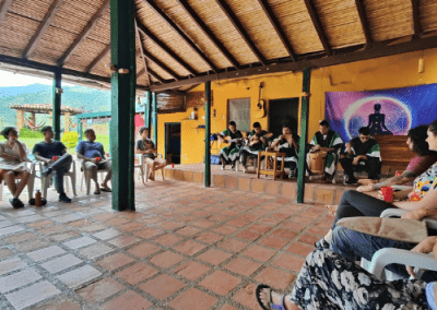 ancestral ceremonial retreat Colombia